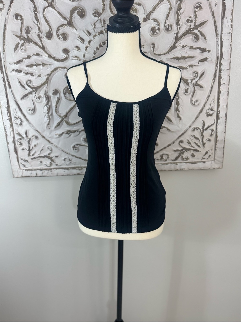 The Limited Black Lace Detail Cami – Women’s Small